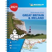 Storbritannien Vägatlas Michelin A4 2021